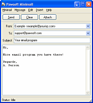 Main window